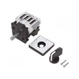 Comutator cu Came 12A 0-1 pentru Încastrare Poli 2 | Electronic-mag.ro | Componente Electronice