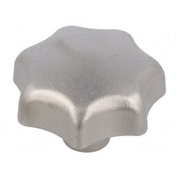 Buton de reglare inox Ø63mm M12 | Electronic-mag.ro | Componente Electronice