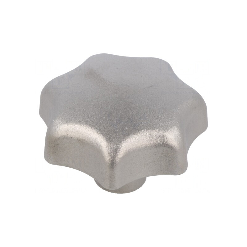 Buton de reglare inox Ø63mm M12 | Electronic-mag.ro | Componente Electronice