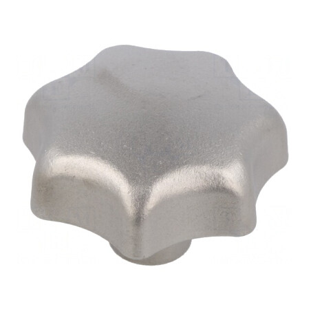 Buton de reglare inox Ø63mm M12 | Electronic-mag.ro | Componente Electronice