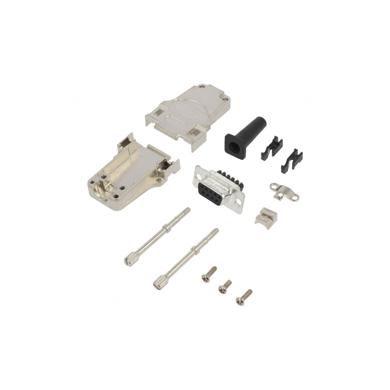 Conector D-Sub 9-Pin Mamă cu Terminal Șurub pe Cablu | Electronic-mag.ro | Componente Electronice Conector D-Sub 9-Pin Mamă cu Terminal Șurub pe Cablu | Electronic-mag.ro | Componente Electronice