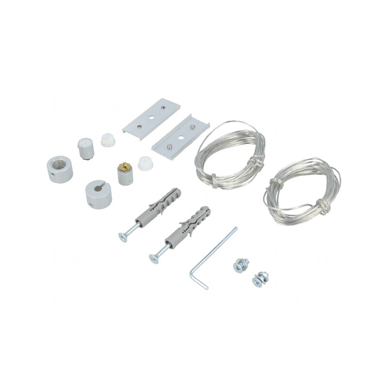 Suport Suspendare LED Argintiu 0,15m 50V | Electronic-mag.ro | Componente Electronice