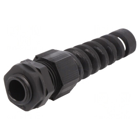 Garnitură de etanșare cu manșon M16 IP66/IP68 Poliamidă Negru | Electronic-mag.ro | Componente Electronice