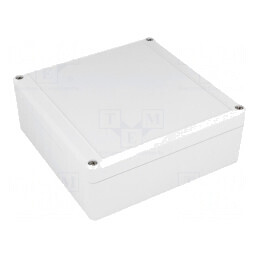 Carcasă Universală EUROMAS II ABS Gri 150x150x57mm | Electronic-mag.ro | Componente Electronice