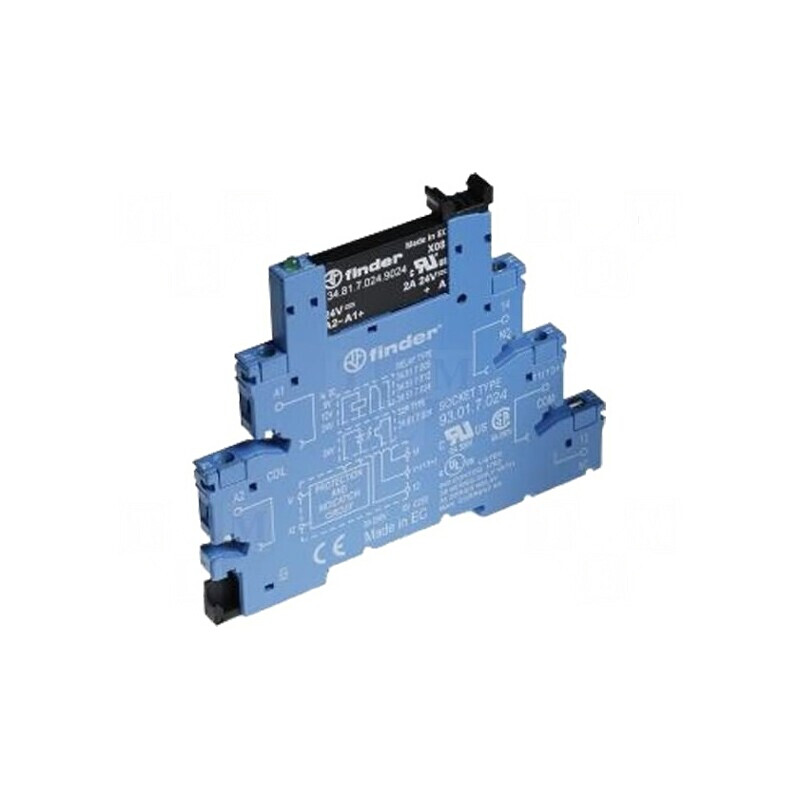 Releu Intermediar SPST-NO 24VDC 0,1A | Electronic-mag.ro | Componente Electronice Releu Intermediar SPST-NO 24VDC 0,1A | Electronic-mag.ro | Componente Electronice
