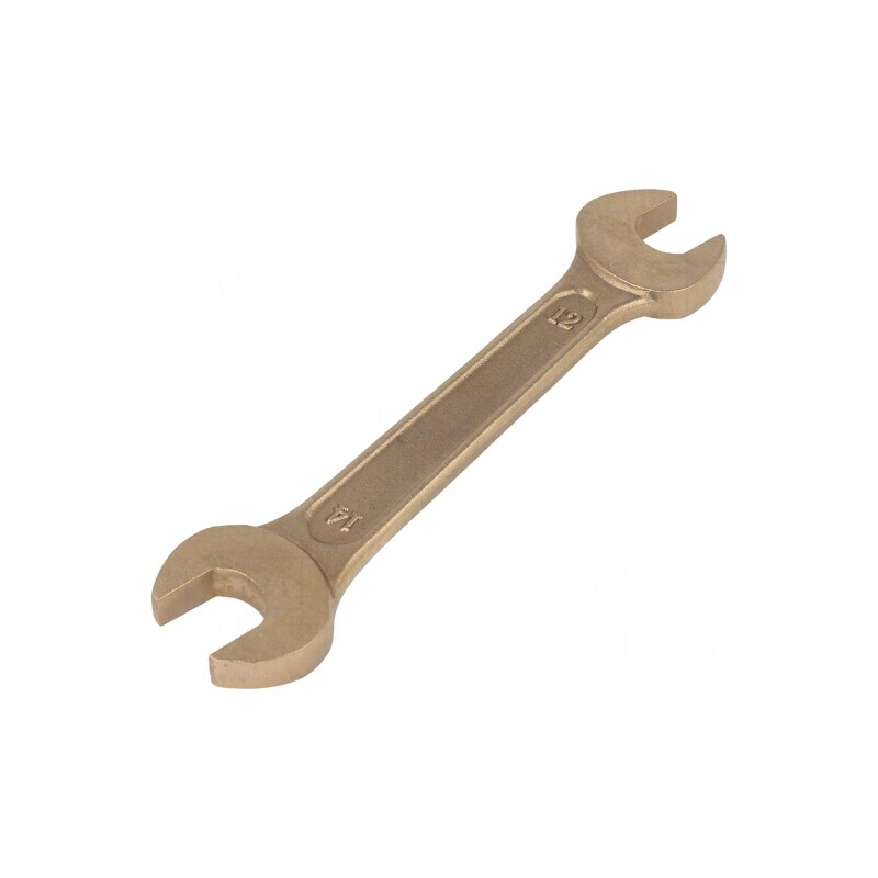 Cheie plată 12mm/14mm bronz aluminiu 130mm | Electronic-mag.ro | Componente Electronice