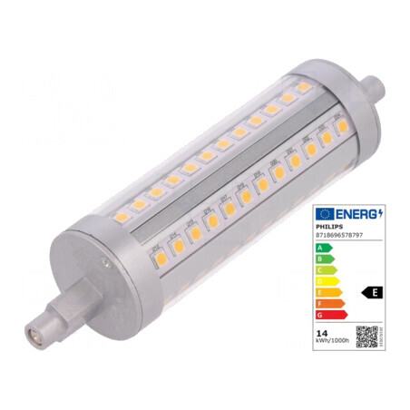 Lampă LED albă R7S 14W 3000K 1600lm | Electronic-mag.ro | Componente Electronice