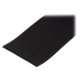 Bandă Velcro 50mm x 1m Acrilică Neagră SJ3551