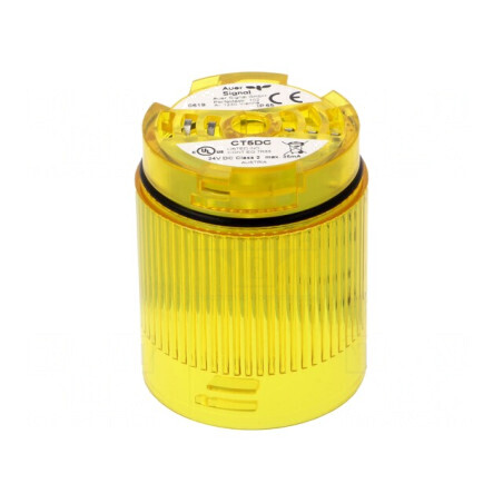 Semnalizator LED Galben 24V IP65 Ø50x69mm | Electronic-mag.ro | Componente Electronice