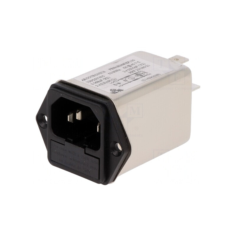 Conector Alimentare AC 6A 250V IEC 60320 | Electronic-mag.ro | Componente Electronice Conector Alimentare AC 6A 250V IEC 60320 | Electronic-mag.ro | Componente Electronice