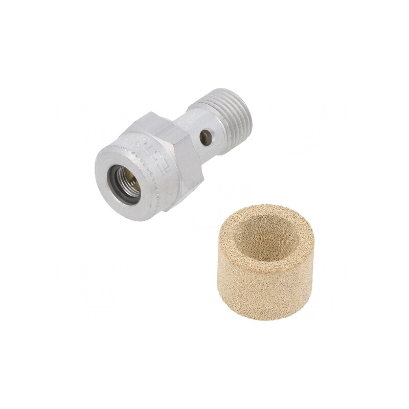 Drosel de exhaustare aluminiu 520l/min 0-10bar | Electronic-mag.ro | Componente Electronice