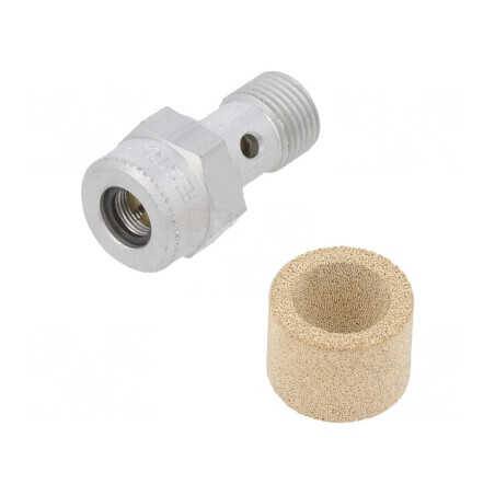 Drosel de exhaustare aluminiu 520l/min 0-10bar | Electronic-mag.ro | Componente Electronice