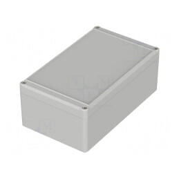 Carcasă universală 120x200x77mm EUROMAS II ABS gri | Electronic-mag.ro | Componente Electronice