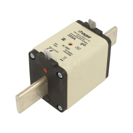 Siguranță gG 355A 500VAC NH2 Industrială | Electronic-mag.ro | Componente Electronice