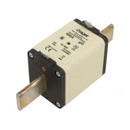 Siguranță Industrială gG 400A 500VAC NH2 | Electronic-mag.ro | Componente Electronice