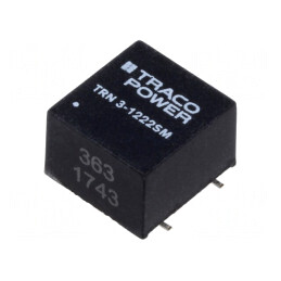 Convertor DC/DC 3W 9-18V la 12V/-12V SMD | Electronic-mag.ro | Componente Electronice