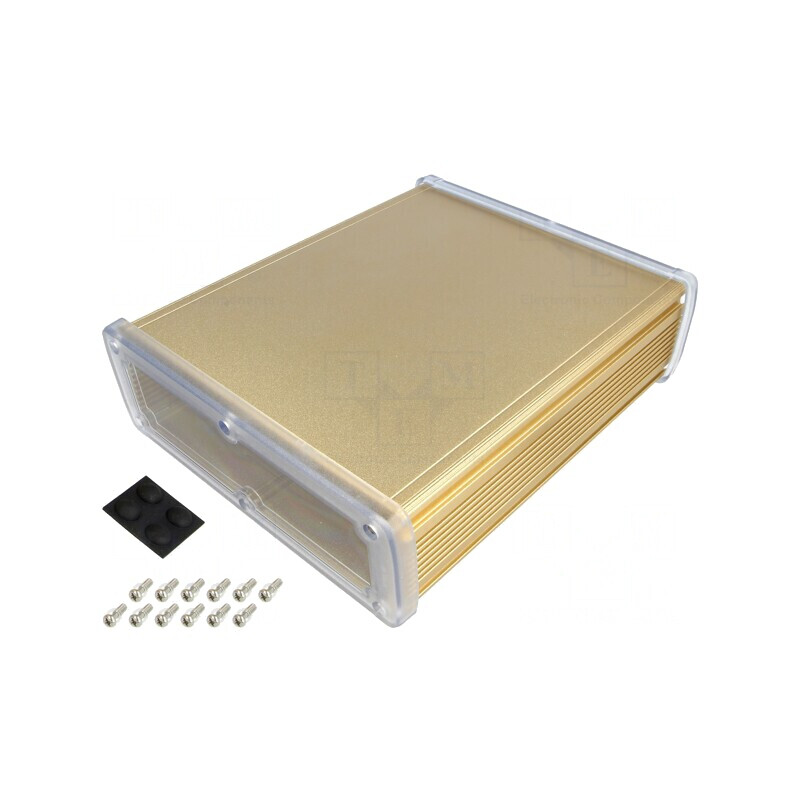 Carcasă Universală Aluminiu Aurit 177.6 x 209 x 61.1 mm | Electronic-mag.ro | Componente Electronice Carcasă Universală Aluminiu Aurit 177.6 x 209 x 61.1 mm | Electronic-mag.ro | Componente Electronice