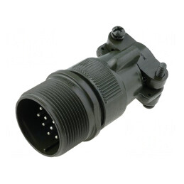 Conector Circular Aluminiu 20 MS/DS | Electronic-mag.ro | Componente Electronice