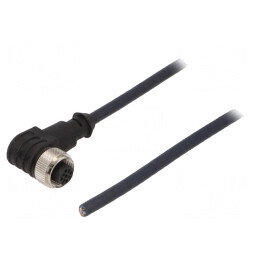 Cablu Conectare M12 5PIN Unghi 3m 60VAC 4A IP69K | Electronic-mag.ro | Componente Electronice