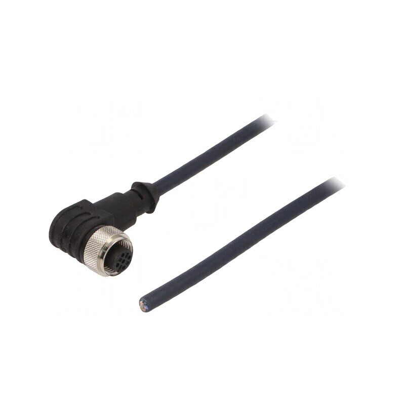 Cablu Conectare M12 5PIN Unghi 3m 60VAC 4A IP69K | Electronic-mag.ro | Componente Electronice