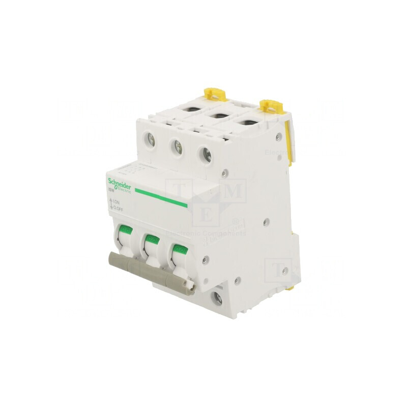 Separator-întrerupător 3 Poli pentru șină DIN 100A 415VAC | Electronic-mag.ro | Componente Electronice