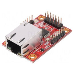 Modul Ethernet RJ45 Ecranat Magnetic 48x30x18mm | Electronic-mag.ro | Componente Electronice