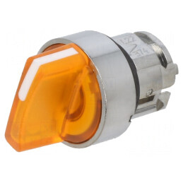 Comutator Rotativ 22mm cu LED Portocaliu IP66