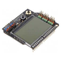 Afișaj LCD 128x64 3.3V 60x55x20mm DFR0287 | Electronic-mag.ro | Componente Electronice