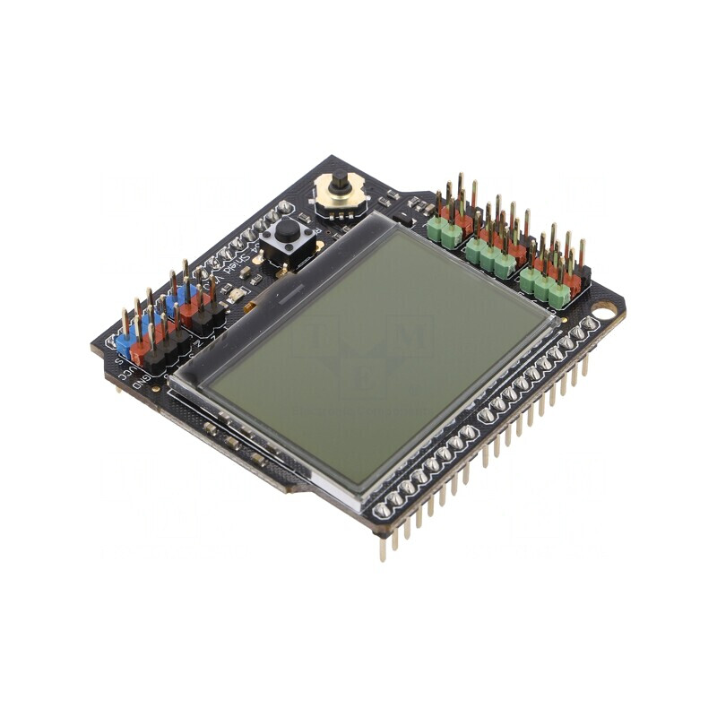 Afișaj LCD 128x64 3.3V 60x55x20mm DFR0287 | Electronic-mag.ro | Componente Electronice