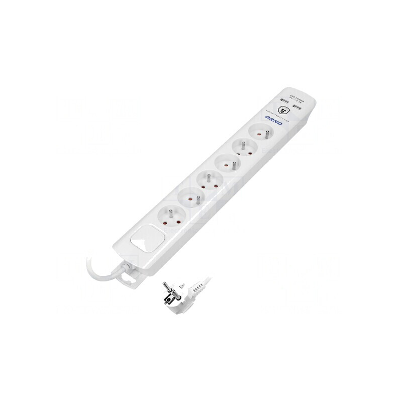 Prelungitor 6 Prize cu Protecție la Supratensiune 10A | Electronic-mag.ro | Componente Electronice Prelungitor 6 Prize cu Protecție la Supratensiune 10A | Electronic-mag.ro | Componente Electronice
