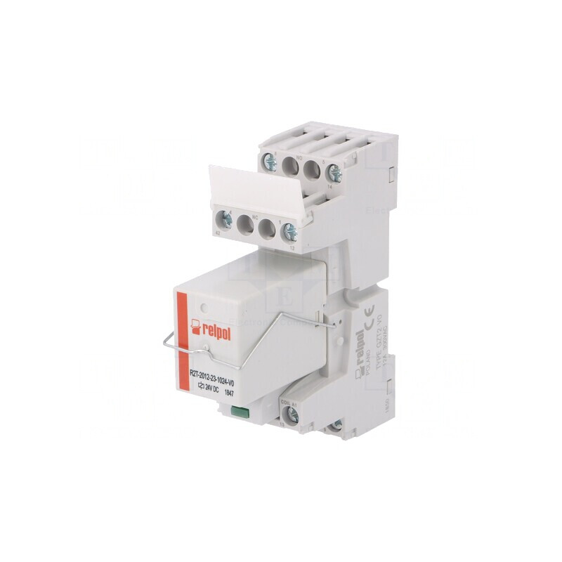 Releu intermediar DPDT 24VDC 12A/250VAC PIR2T-024DC-M41G-V0 | Electronic-mag.ro | Componente Electronice Releu intermediar DPDT 24VDC 12A/250VAC PIR2T-024DC-M41G-V0 | Electronic-mag.ro | Componente Electronice