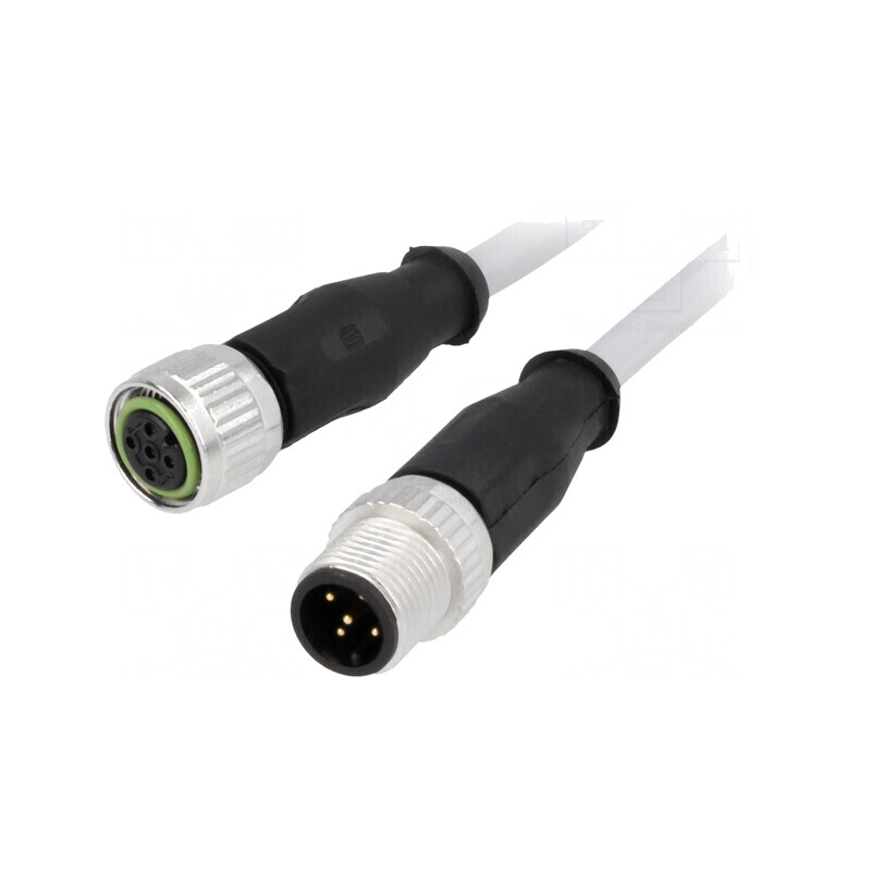 Cablu senzori și automatizări M12-M12 10m | Electronic-mag.ro | Componente Electronice
