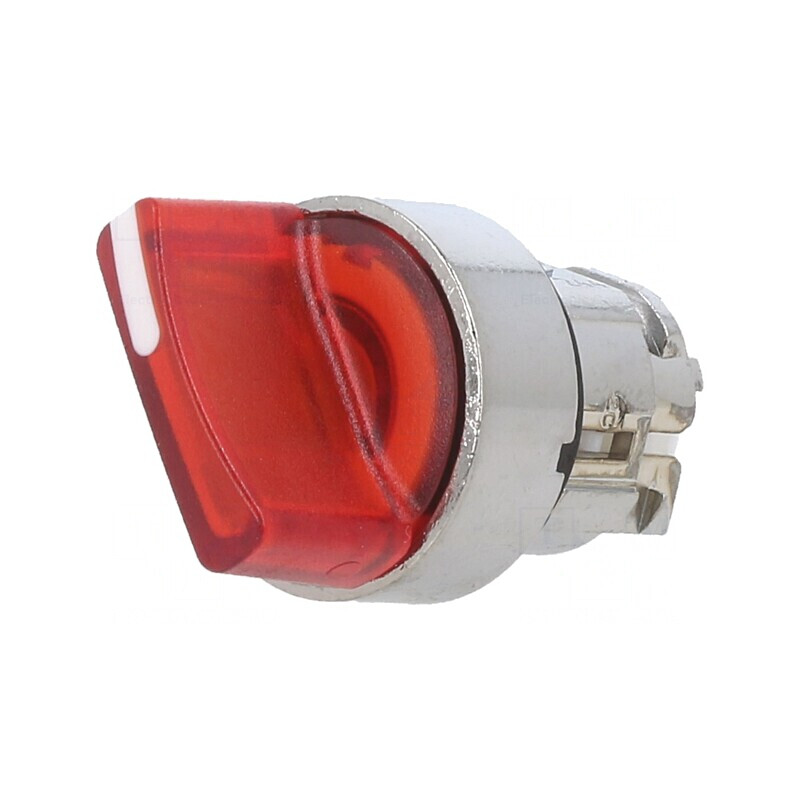Comutator Rotativ 22mm cu LED Roșu IP66 | Electronic-mag.ro | Componente Electronice