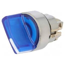 Comutator Rotativ 22mm LED Albastru IP66 | Electronic-mag.ro | Componente Electronice