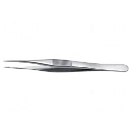 Pensetă Precizie 110mm Vârf Plat 10G | Electronic-mag.ro | Componente Electronice