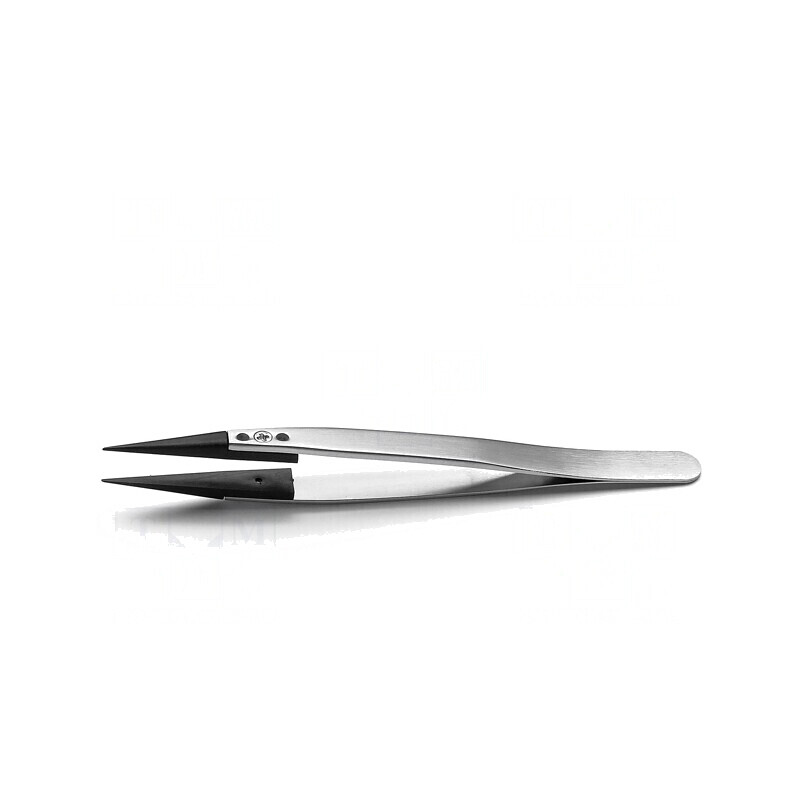 Pensetă 130mm Vârf Îngust ESD Dreaptă | Electronic-mag.ro | Componente Electronice
