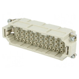 Conector HDC tată Han EE 46 PIN 24B crimpat | Electronic-mag.ro | Componente Electronice