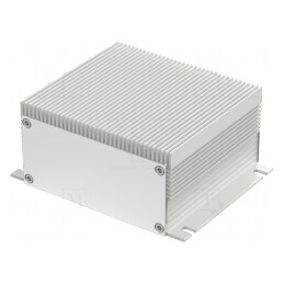 Carcasă: cu panou cu lame de fixare,cu radiator Filotec IP40 | Electronic-mag.ro | Componente Electronice