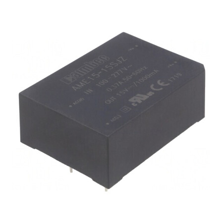 Convertor AC/DC 15W 15VDC AME15-15SJZ | Electronic-mag.ro | Componente Electronice