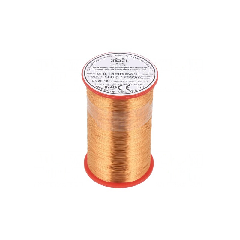 Sârmă Dublu Emailată 0,15mm 0,5kg Cu | Electronic-mag.ro | Componente Electronice