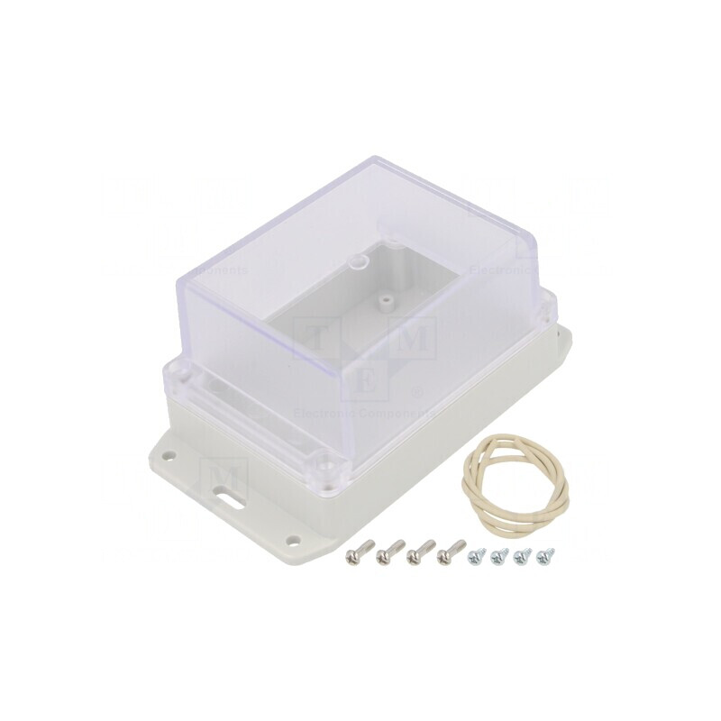 Carcasă Universală 85x125x70mm cu Lame de Fixare | Electronic-mag.ro | Componente Electronice