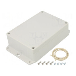 Carcasă Universală cu Lame de Fixare 85x165x85mm | Electronic-mag.ro | Componente Electronice