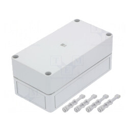 Carcasă Universală Policarbonat 94x180x81 mm | Electronic-mag.ro | Componente Electronice