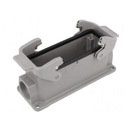 Carcasă pentru conectori HDC Han B 24B PG21 IP65 | Electronic-mag.ro | Componente Electronice