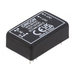 Convertor DC/DC 10W 9-36V la 15V 666mA DIP24 | Electronic-mag.ro | Componente Electronice