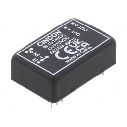 Convertor DC/DC 10W 18-75V la 12V 833mA DIP24 | Electronic-mag.ro | Componente Electronice