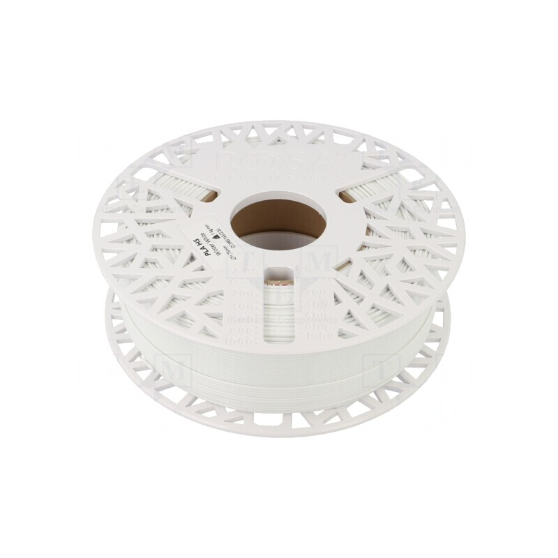 Filament PLA High Speed 1.75mm Winter White 1kg | Electronic-mag.ro | Componente Electronice