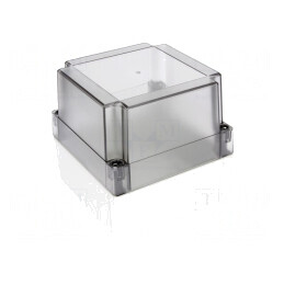 Carcasă Universală Policarbonat 130x130x125mm | Electronic-mag.ro | Componente Electronice