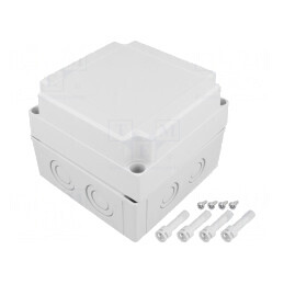 Carcasă universală policarbonat 130x130x100mm | Electronic-mag.ro | Componente Electronice