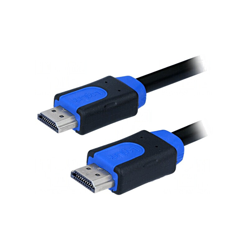 Cablu HDMI 1.4 10m Negru/Albastru | Electronic-mag.ro | Componente Electronice Cablu HDMI 1.4 10m Negru/Albastru | Electronic-mag.ro | Componente Electronice